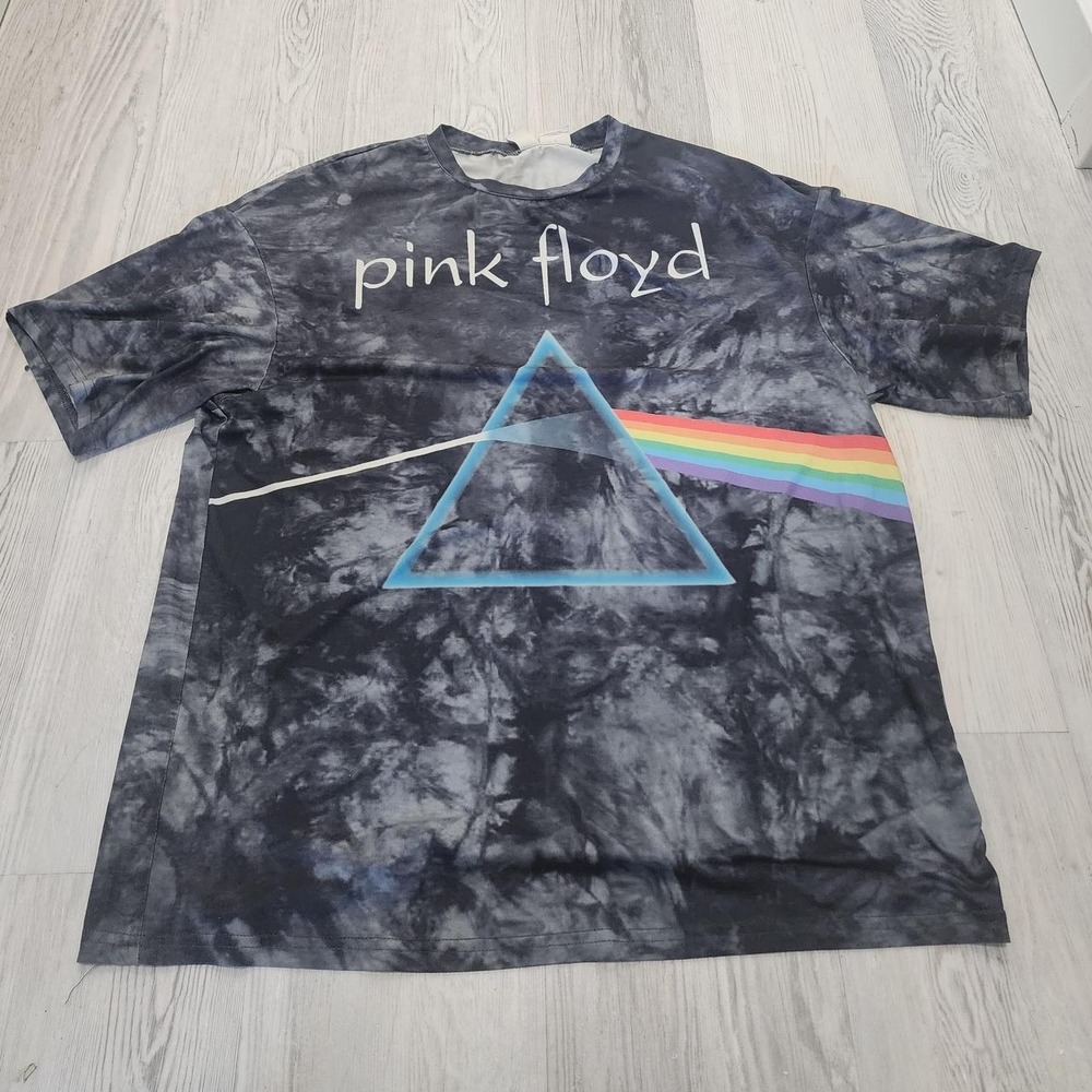 Pink Floyd tie-dye tee Size S